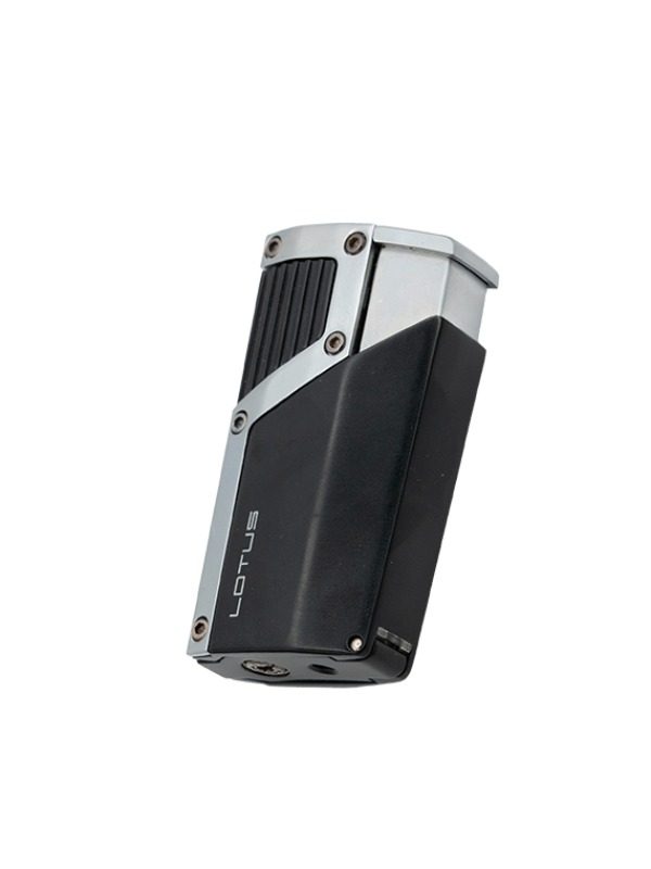 Lotus Czar Lighter - Black Matte & Chrome Velour (LBL140010)