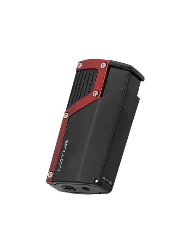 Lotus Czar Lighter - Black Matte & Red (LBL140020)